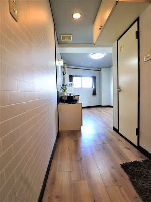 キッチンも広々としています　