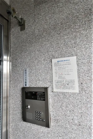 オートロック付で防犯カメラもありセキュリティ対策豊富♪