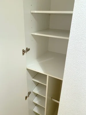 収納スペースもございます♪