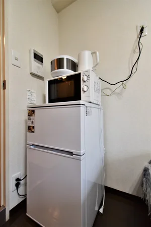 冷蔵庫・電子レンジ・炊飯器・電気ケトルなどあり!