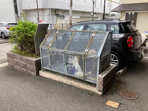 敷地内にゴミ捨て場がございますので忙しい朝でも安心です♪