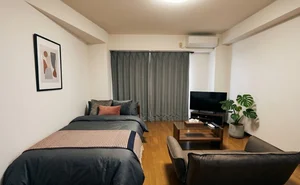 福井のマンスリーマンション・ウィークリーマンション「Kマンスリー福井駅南【禁煙・福井駅前ウィークリーマンション】 601・1K-【最上階角部屋】(No.484723)」メイン画像