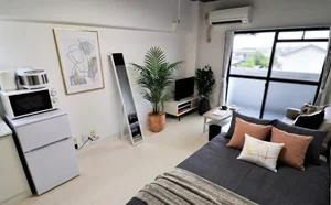 佐賀県のマンスリーマンション・ウィークリーマンション「Kマンスリー佐賀県農業大学校西（鹿子） 308・1R-308(No.485896)」メイン画像