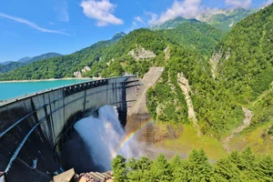 黒部ダムまで156km｡