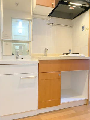 独立洗面台付き♪