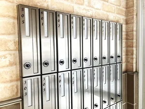 郵送物受け取り可能で　仕事や個人の郵送もラクラク！