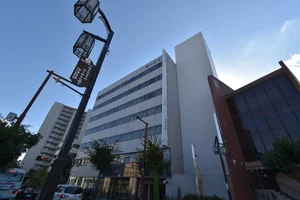 （株）新健勝苑 近江八幡店まで徒歩8分、600ｍ。