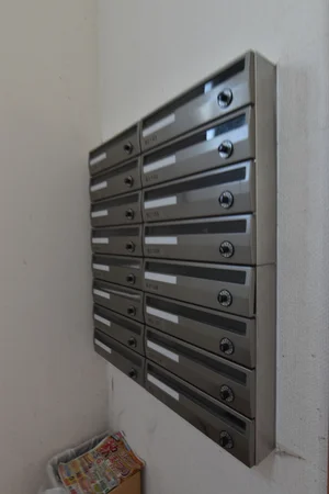 【郵便受け画像】滋賀長浜市ウィークリーマンションでは入居キーの受渡は不要♪滋賀長浜市エリアすべて対応しているので法人の方も安心して社員の方々に利用できます★