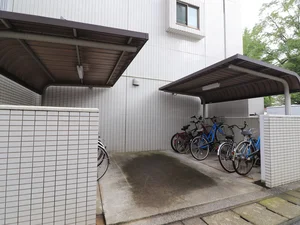 駐輪場のご用意もあります