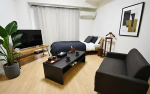 のマンスリーマンション・ウィークリーマンション「KマンスリーJR長浜駅前【禁煙・滋賀長浜駅前】 202・1R-【中部屋】(No.487654)」メイン画像