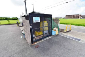 【ゴミ捨て場】敷地内に完備♪滋賀県愛知郡ウィークリーマンションではゴミ出しも楽々♪長期利用可能なマンスリーマンションプランもあります★