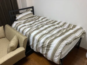 ベッドはシングルタイプのご用意となります(^^♪