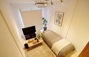 西富井駅のマンスリーマンション・ウィークリーマンション「Kマンスリー倉敷駅前【倉敷平成病院前】 202・1K-【中部屋】(No.510)」メイン画像