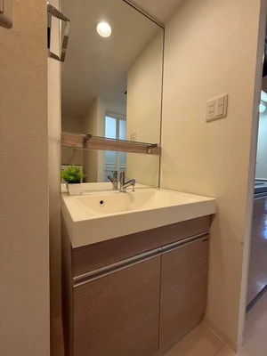 きれいな水回り♪独立洗面台もいいね♪