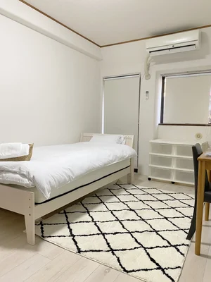 ふかふかのベッド♪