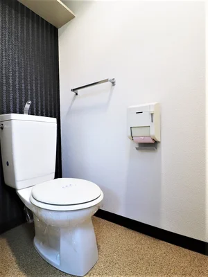 バストイレ別! トイレットペーパーはもちろん トイレブラシや洗剤などもあり! 清潔に保てます!