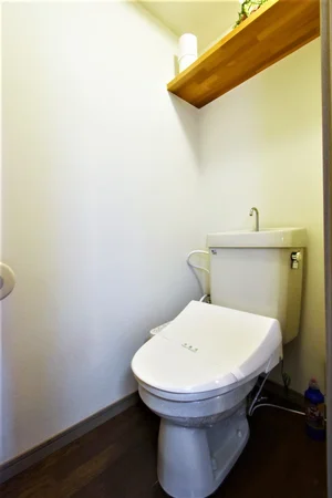 温水暖房便座付き！