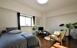 熊本のマンスリーマンション・ウィークリーマンション「Kマンスリー熊本大学病院南 1403・1K-【角部屋】(No.544326)」メイン画像