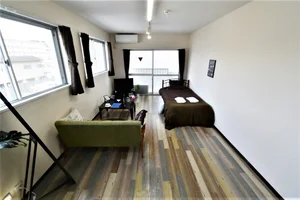 家具家電豊富なお部屋! あると嬉しい備品類もそろっていてとても便利です!