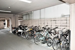 自転車駐輪可能! 近場への買い物や通勤にも便利です。