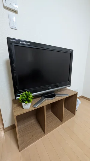 テレビもついております♪