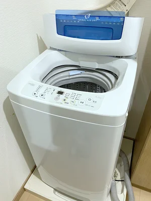 洗濯機も完備♪