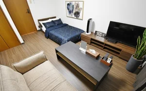 三重県のマンスリーマンション・ウィークリーマンション「Kマンスリー三重イオンモール鈴鹿店前【禁煙・三重鈴鹿ウィークリーマンション】 101・1K-【角部屋】(No.550138)」メイン画像