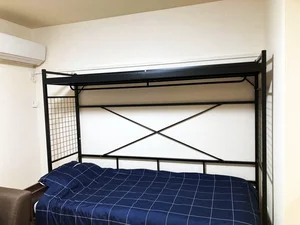 【室内画像】岐阜駅前ウィークリーマンションのお部屋です♪お部屋のクロスがとてもオシャレです(^^♪研修などのご利用にも最適です★