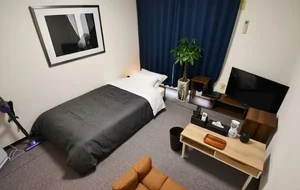 岐阜県のマンスリーマンション・ウィークリーマンション「Kマンスリー岐阜JR大垣駅西【禁煙・岐阜大垣ウィークリーマンション】 A103・1DK-【角部屋】(No.551038)」メイン画像