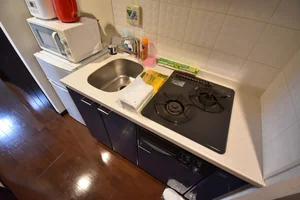 お箸、お鍋、包丁、お皿、ボウル、お玉、食器用洗剤、簡単な調理器具は各種取り揃えています♪