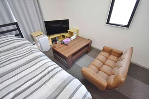 弊社の岐阜市ウィークリー、岐阜市マンスリーマンションでは、ご利用当日からご不便なくお過ごしいただけますよう、家具家電の他、多種類の備品を完備★