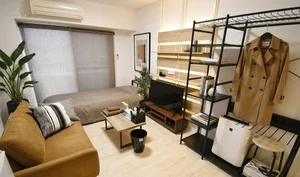 姫路市のマンスリーマンション・ウィークリーマンション「Kマンスリー姫路駅前南畝町【禁煙・姫路駅前ウィークリーマンション】 701・1R-【角部屋】(No.561331)」メイン画像