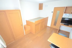 青森市のマンスリーマンション・ウィークリーマンション「レオパレスＶｅｇｅｔａｂｌｅＫ 208(No.572693)」メイン画像