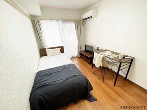 埼玉県のマンスリーマンション・ウィークリーマンション「ユニオンマンスリー与野１ 406 1K・シングル(No.574817)」メイン画像