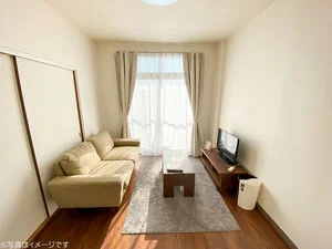 座間市のマンスリーマンション・ウィークリーマンション「ユニオンマンスリーさがみ野２ 302 2DK・ツイン(No.578163)」メイン画像