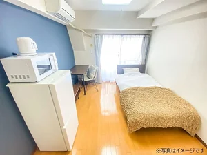 関東学院大学横浜・関内キャンパス周辺のマンスリーマンション・ウィークリーマンション「ユニオンマンスリー横浜根岸２ 506 1K・シングル(No.580987)」メイン画像