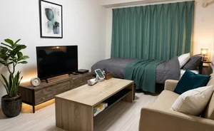 のマンスリーマンション・ウィークリーマンション「KマンスリーJR近江八幡駅前Ⅱ【禁煙・滋賀近江八幡駅前ウィークリーマンション・近江八幡駅前マンスリーマンション】 208・2F・【中部屋】(No.587020)」メイン画像