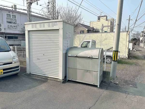 【ゴミ捨て場】敷地内に完備♪鈴鹿市ウィークリーマンションではゴミ出しも楽々♪長期利用可能なマンスリーマンションプランもあります★