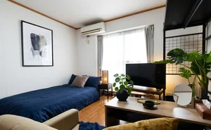 三重県のマンスリーマンション・ウィークリーマンション「KマンスリーJR三重伊勢駅前【三重ウィークリーマンション・禁煙】 2D・2F・角部屋(No.607822)」メイン画像