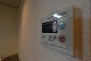 お湯調整機能有! お湯を使用する際には必ずスイッチを入れてください。