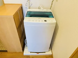 洗濯機は室内に設置しております♪入居後すぐにご利用が可能です(^^♪タオル1式分もご用意しております☆彡