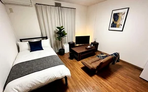 岐阜のマンスリーマンション・ウィークリーマンション「KマンスリーJR各務原市役所駅前【各務ヶ原ウィークリーマンション・岐阜各務ヶ原マンスリーマンション】 101・1R・【角部屋】(No.628976)」メイン画像