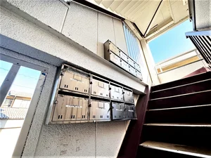 【郵便受け画像】岐阜市ウィークリーマンションでは入居キーの受渡は不要♪岐阜市エリアすべて対応しているので法人の方も安心して社員の方々に利用できます★