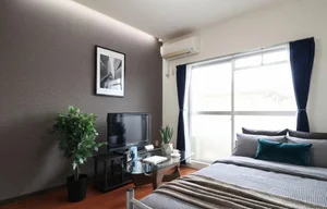 皆実町二丁目駅（広島県）のマンスリーマンション・ウィークリーマンション「Kマンスリー皆実町2丁目駅前（ゆめタウン広島前） 1K-【中部屋】(No.63511)」メイン画像