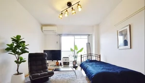 山陽学園短期大学周辺のマンスリーマンション・ウィークリーマンション「Kマンスリー岡山城前【岡山駅東口前】 302・1K-【中部屋】(No.63547)」メイン画像