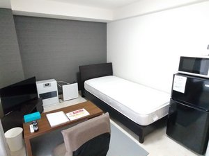 北１２条駅のウィークリーマンション「ノールテラス北11条 201・1K(No.63568)」メイン画像