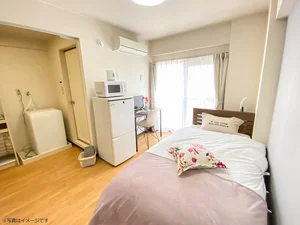 稲城市の家具家電付きマンスリーマンション「ユニオンマンスリー南多摩レジデンス１ 401 1R・シングル(No.643391)」メイン画像