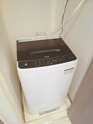 洗濯機、付いてます♪