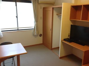 山梨県のレオパレスセンター甲府のマンスリーマンション・ウィークリーマンション「レオパレスガーデン　ワタナベ 206(No.658056)」メイン画像