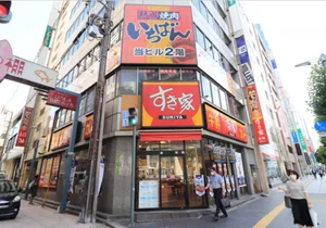 すき家 立町店まで徒歩８分